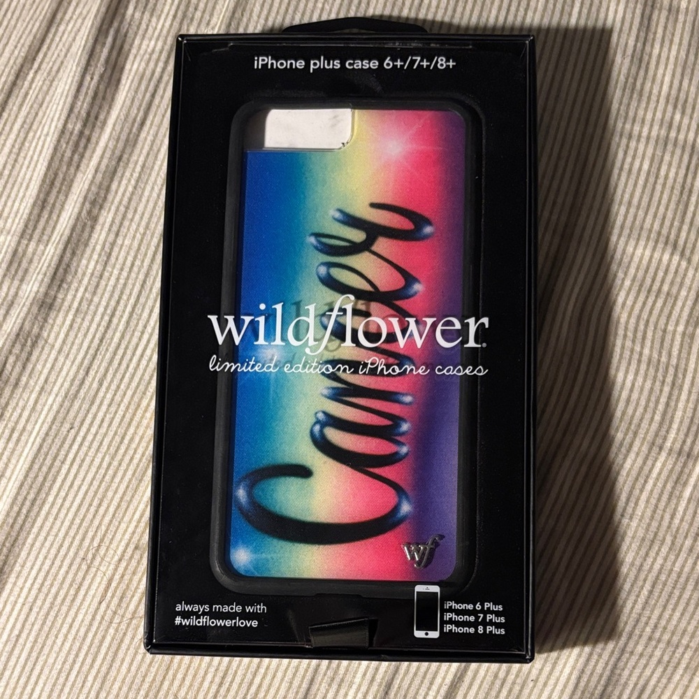 Wildflower Cancer iPhone 6+/7+/8+ Case